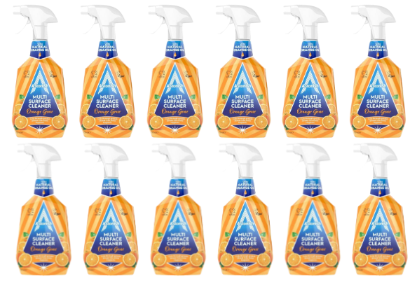 Astonish Orange Oil Multi Surface Cleaner 750ml x 12